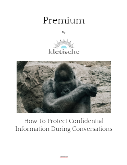 How To Protect Confidential Information During Conversations Kletische